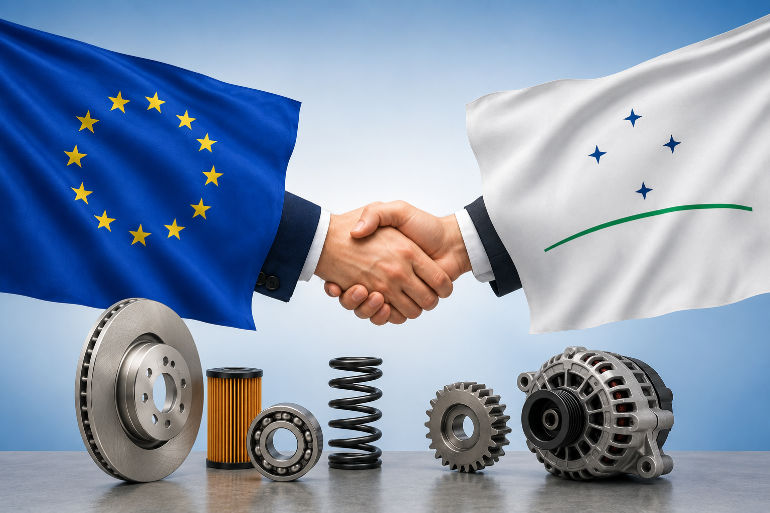 Gráfico del acuerdo comercial UE–Mercosur